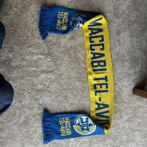 Maccabi Tel-Aviv Blue and Yellow Scarf